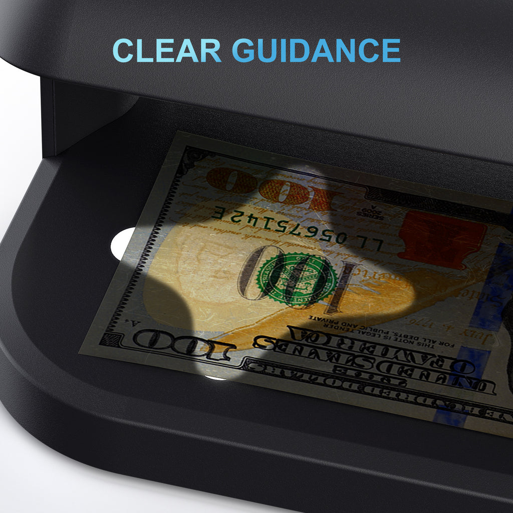 ANEKEN Counterfeit Bill Detector with Advanced UV Light, Gray, 1